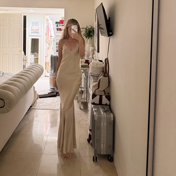 TWP Other - TWP Elegant Cream Silk Dress